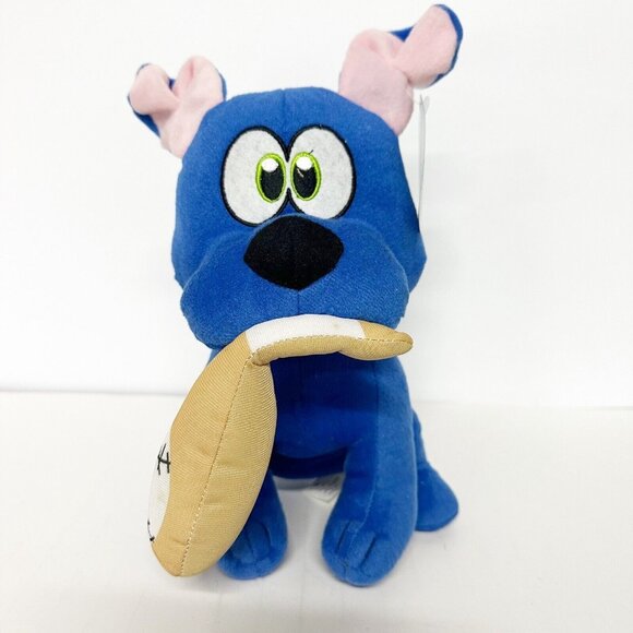 Sugar Loaf Blue Dog with Toy 9" Stuffed Animal Play Toy NEW - Picture 1 of 8